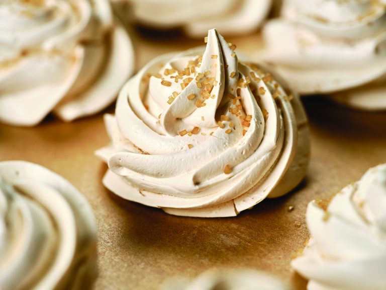 Brown Sugar Meringues. (Photo courtesy of Domino Sugar/Family Features.)