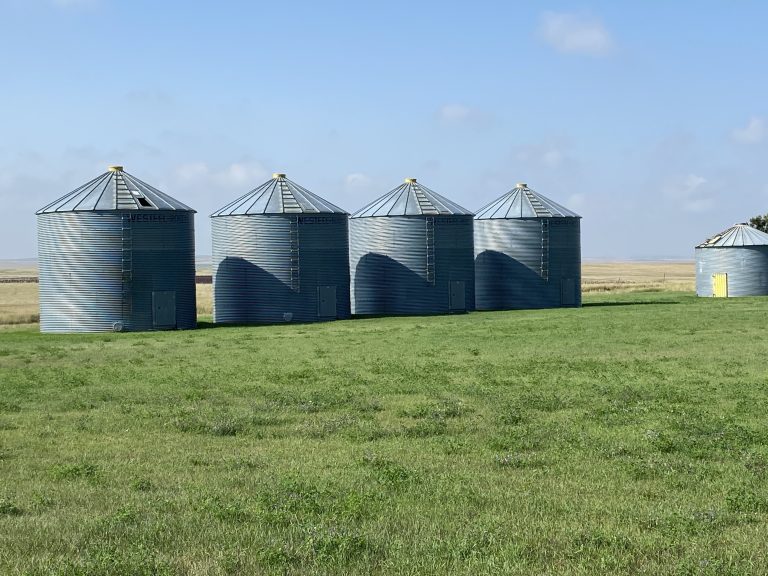 Storage silos (Photo: Alissa Weece)