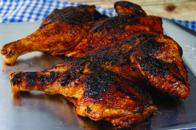 Blackened Spatchcock Chicken. (Photo courtesy Family Features/culinary.net)