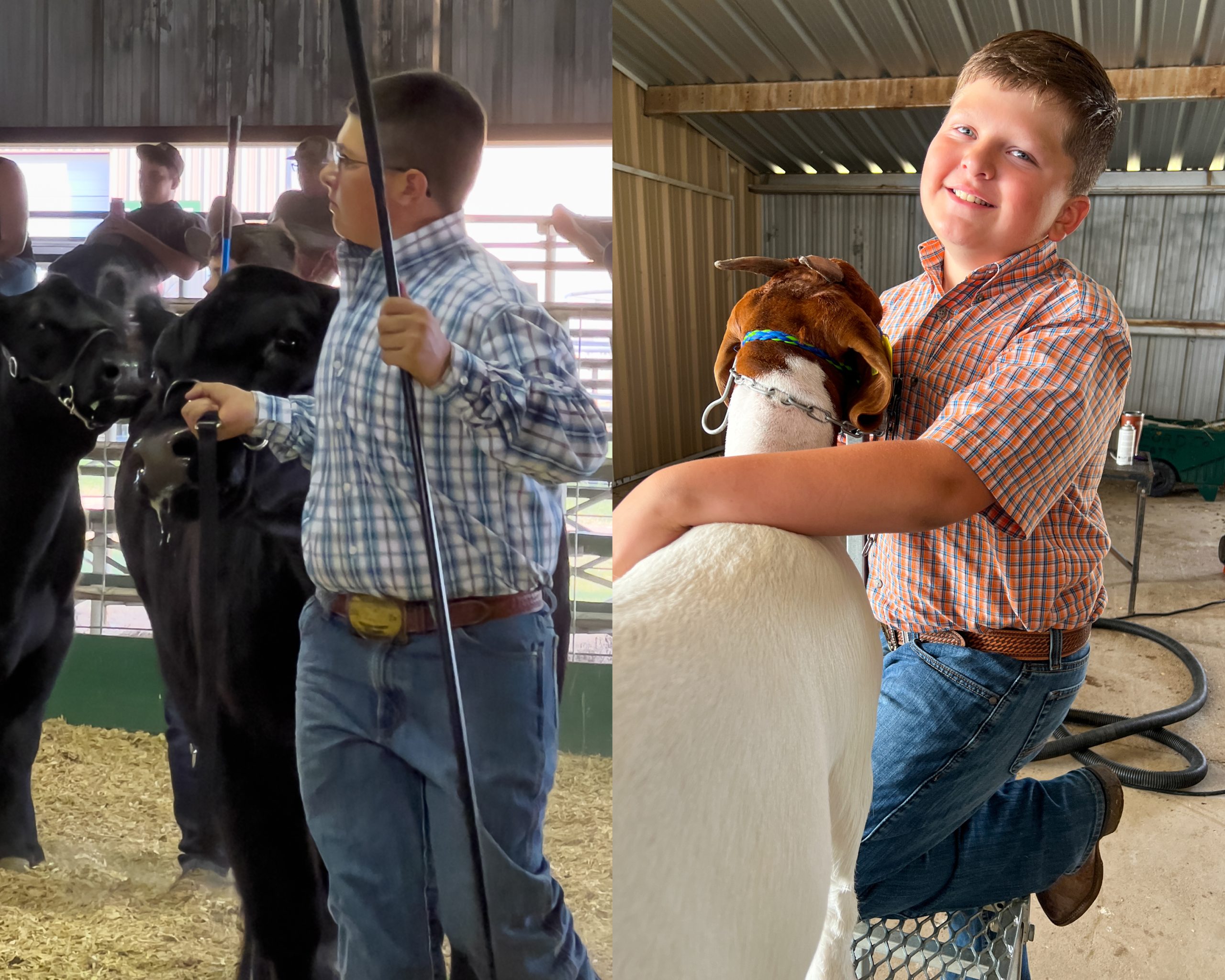 The Scott boys had a great 2024 Ford County Fair. (Photos by Kylene Scott.)