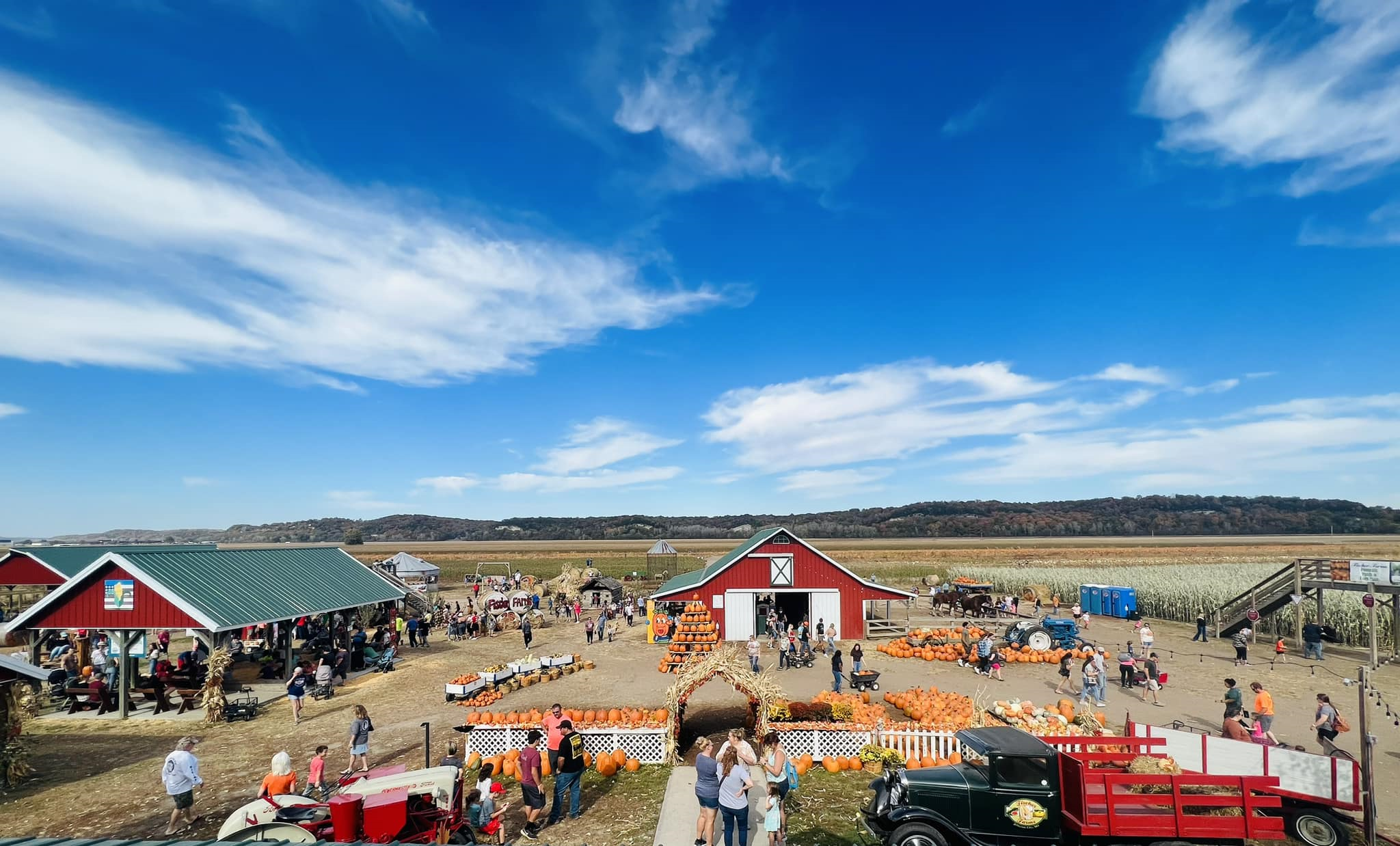 A pumpkin patch has been a hit with people of all ages. (Courtesy photo.)A pumpkin patch has been a hit with people of all ages. (Courtesy photo.)