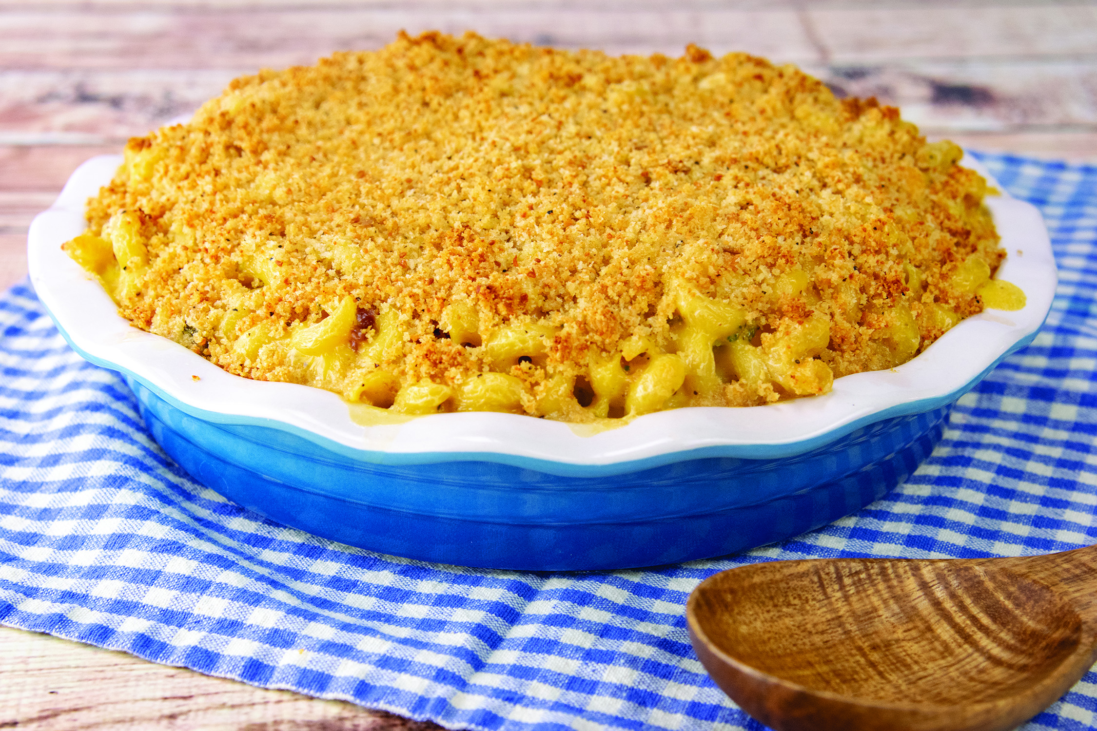 Broccoli Mac and Cheese. (Photo courtesy of Family Features/culinary.net)