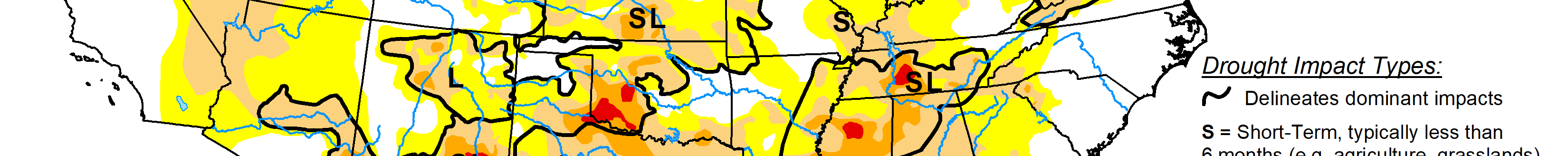 The U.S. Drought Monitor is jointly produced by the National Drought Mitigation Center at the University of Nebraska-Lincoln, the U.S. Department of Agriculture and the National Oceanic Atmospheric Administration. (Map courtesy of NDMC.)