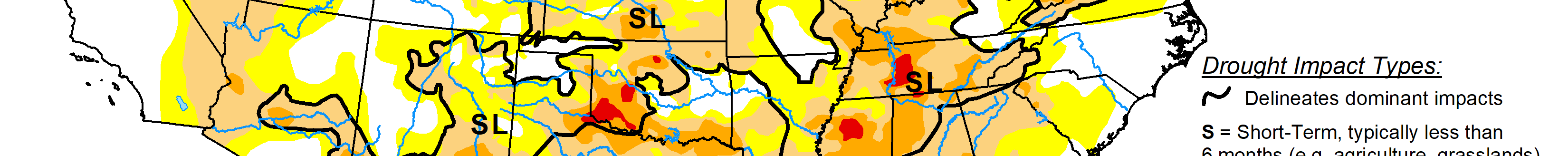 The U.S. Drought Monitor is jointly produced by the National Drought Mitigation Center at the University of Nebraska-Lincoln, the U.S. Department of Agriculture and the National Oceanic Atmospheric Administration. (Map courtesy of NDMC.)