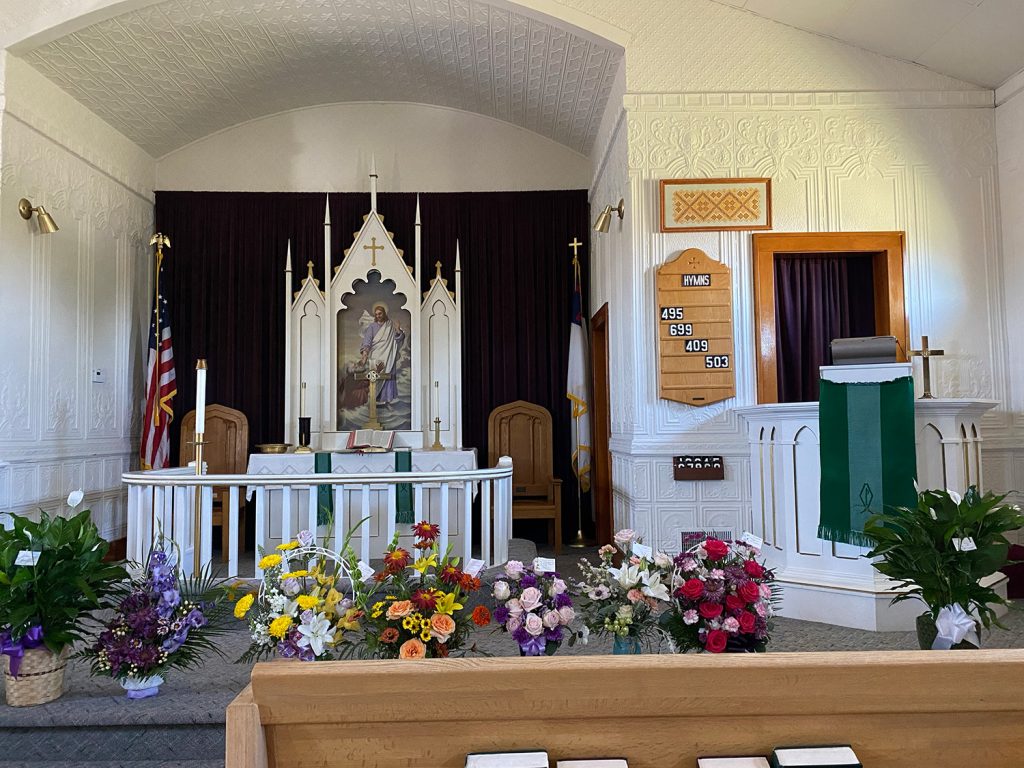 Church funeral (Photo: Alissa Weece)