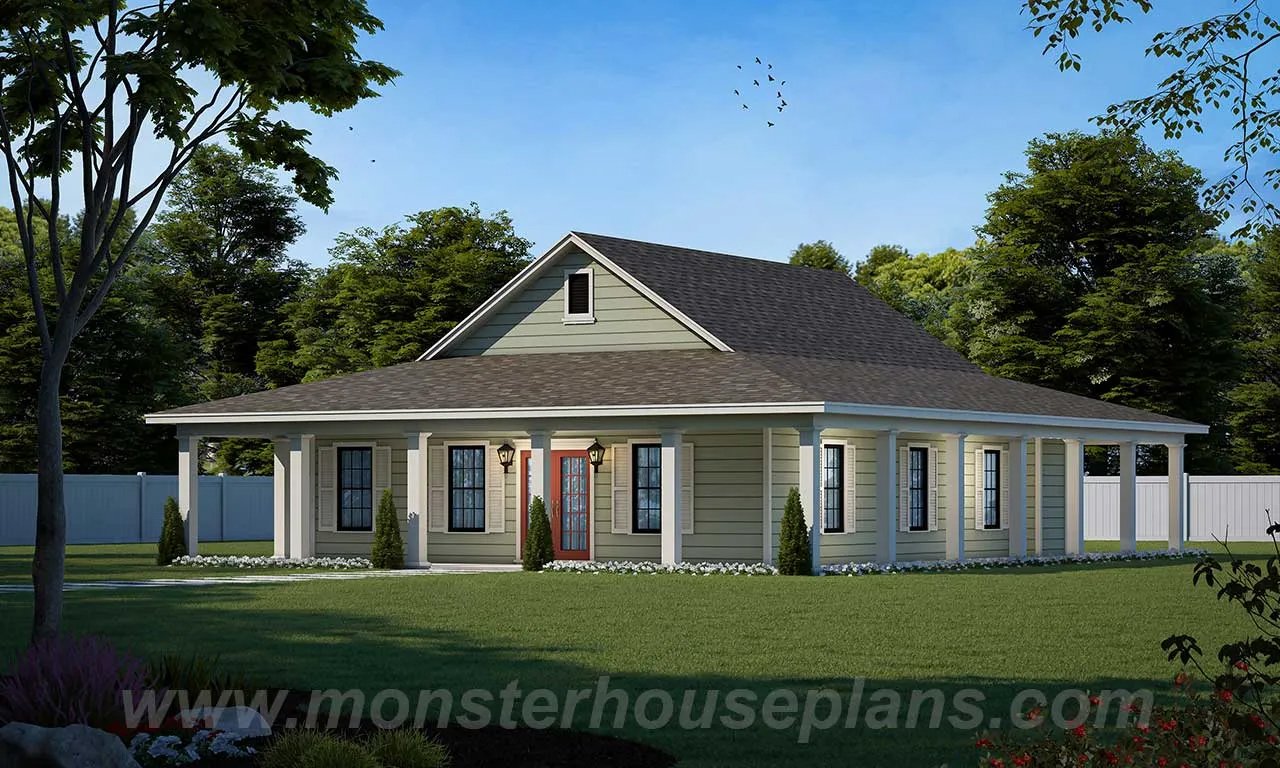 Monster House Plan #18-213. (Courtesy photo.)