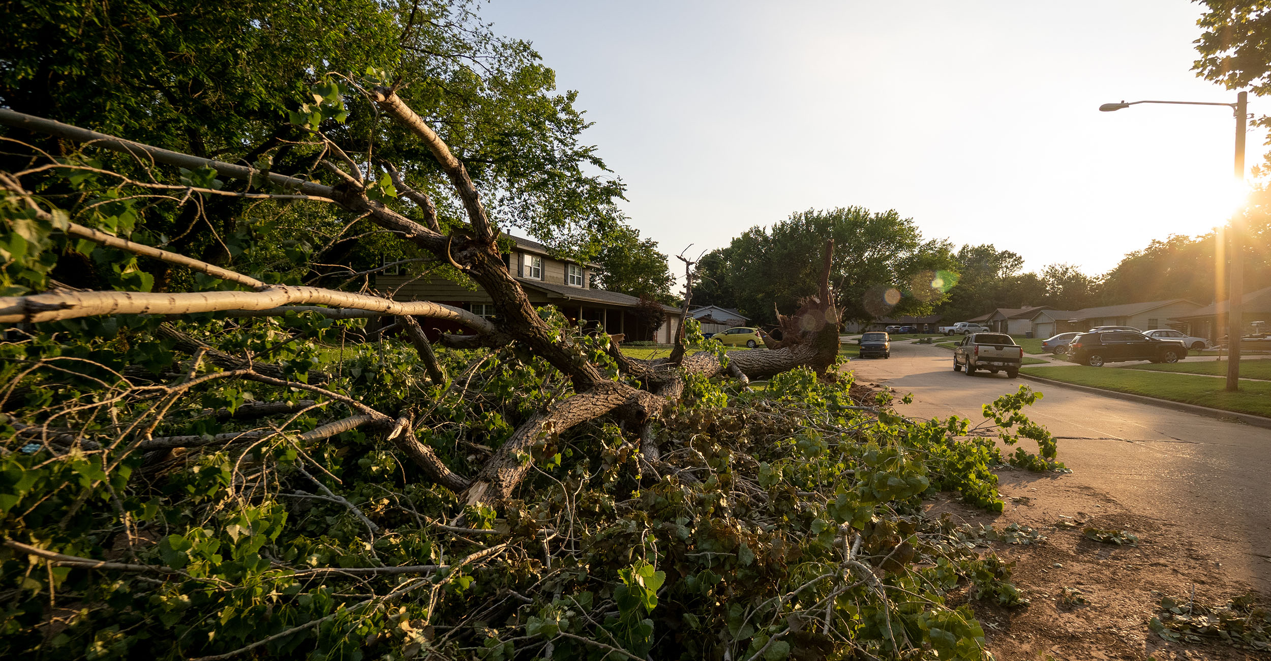 Oklahomans are no strangers to storm damage, so it’s important for people to understand what their homeowner’s policy does and doesn’t cover. (Photo by Mitchell Alcala, OSU Agriculture)