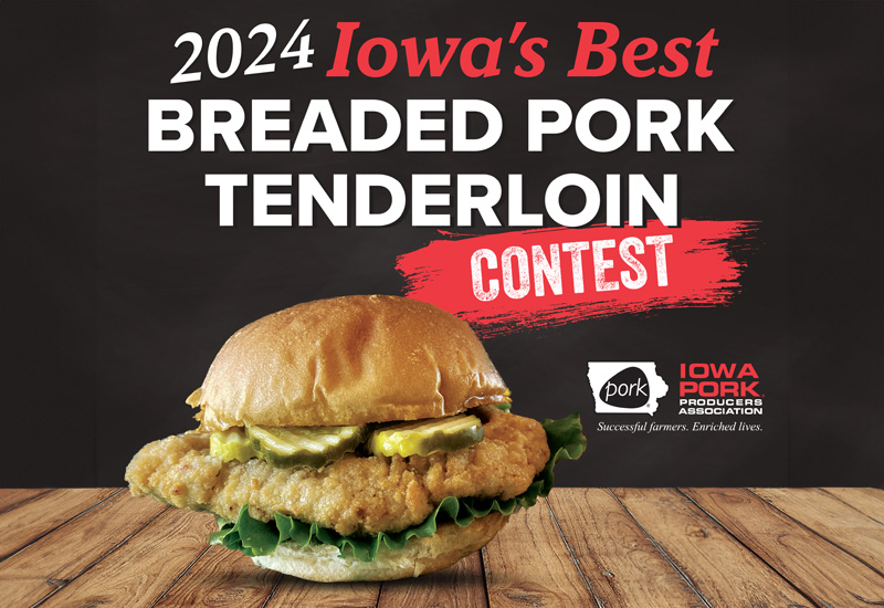 2024 Iowa's Best Breaded Pork Tenderloin Contest