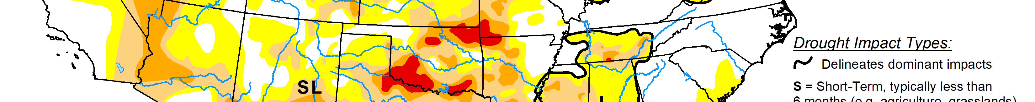 The U.S. Drought Monitor is jointly produced by the National Drought Mitigation Center at the University of Nebraska-Lincoln, the U.S. Department of Agriculture and the National Oceanic Atmospheric Administration. (Map courtesy of NDMC.)