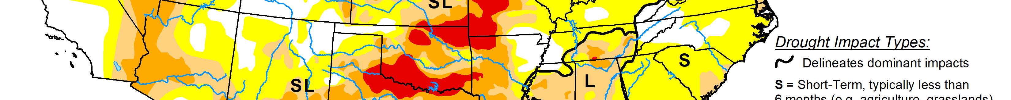 The U.S. Drought Monitor is jointly produced by the National Drought Mitigation Center at the University of Nebraska-Lincoln, the U.S. Department of Agriculture and the National Oceanic Atmospheric Administration. (Map courtesy of NDMC.)