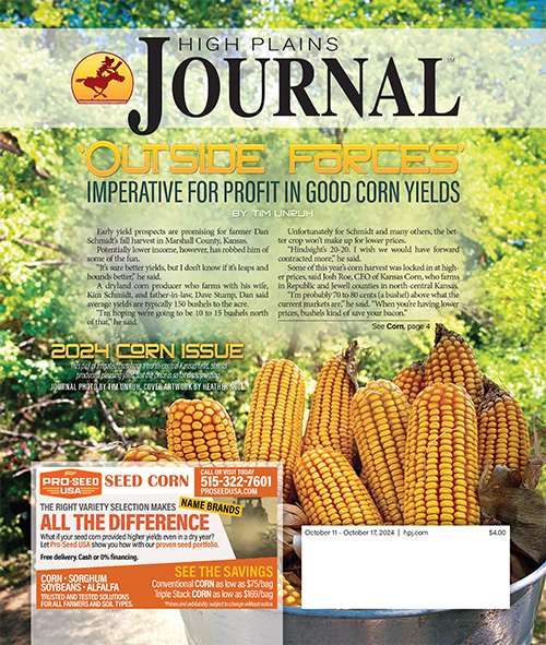 High Plains Journal cover - October 11, 2024