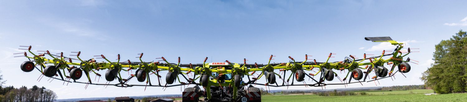 A CLAAS tedder. (Courtesy photo.)