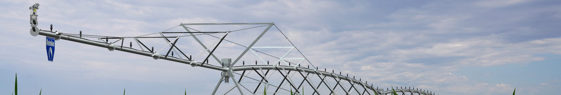 A Reinke center pivot sprinkler. (Courtesy photo.)