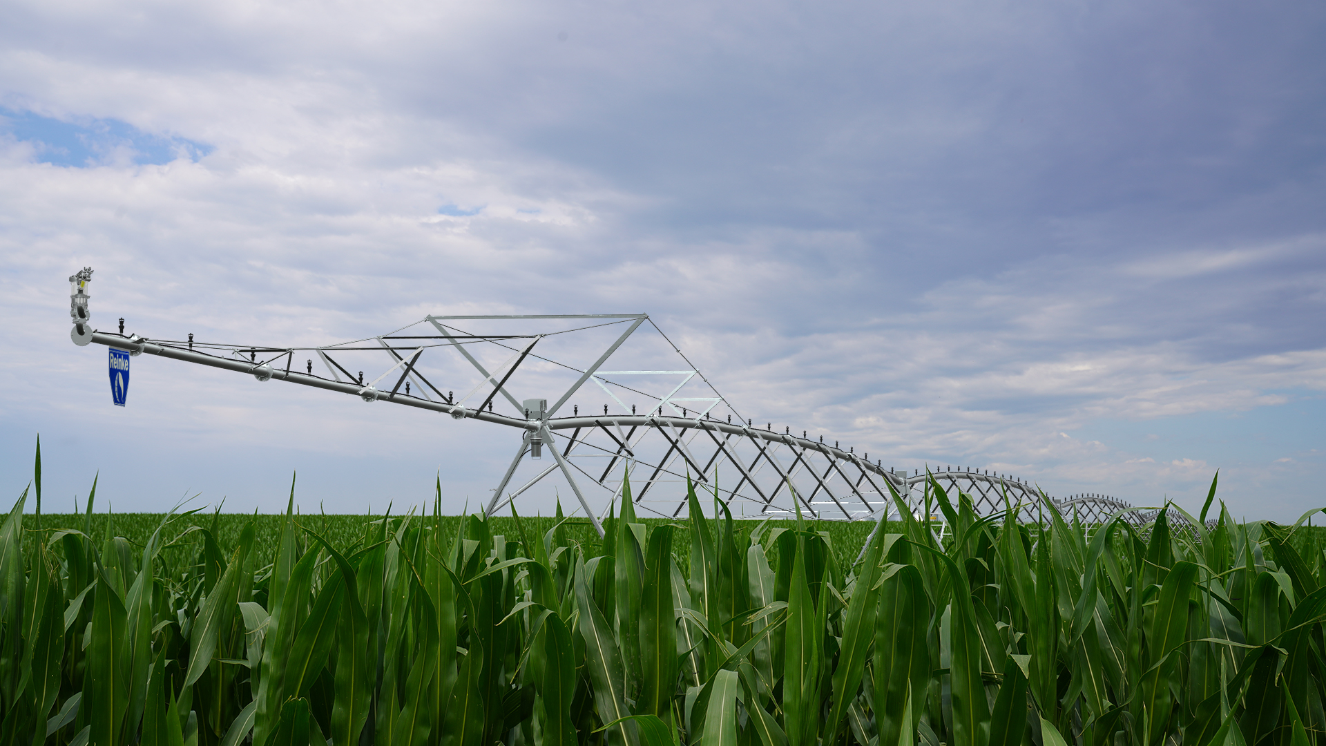 A Reinke center pivot sprinkler. (Courtesy photo.)