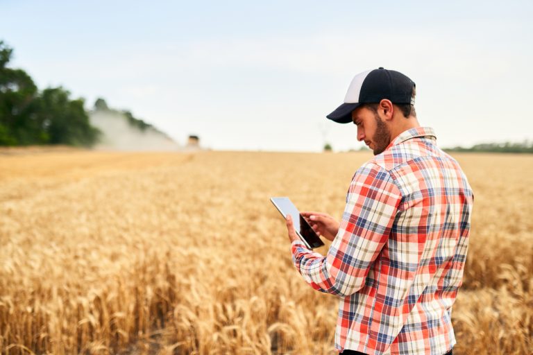 Smart farming, using modern technologies in agriculture. (Photo: iStock - artiemedvedev)