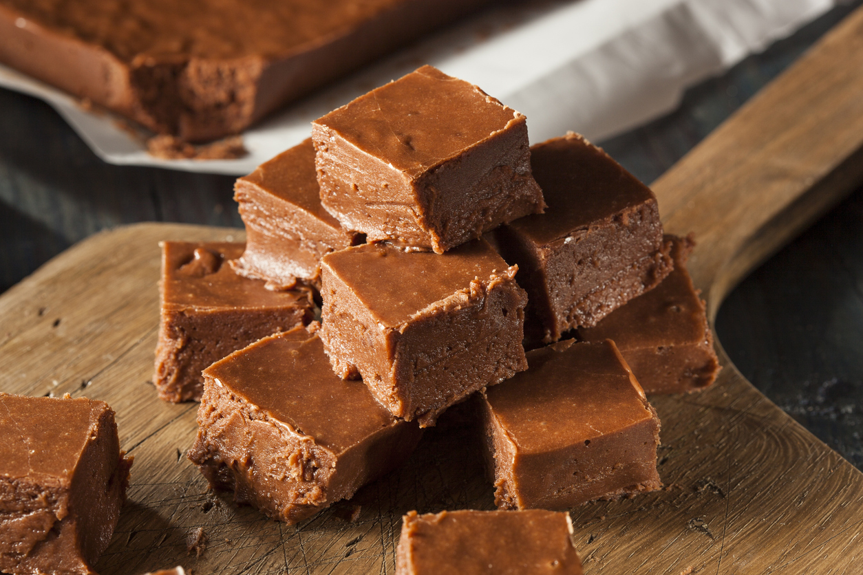 Homemade Dark Chocolate Fudge (Photo: iStock - bhofack2)