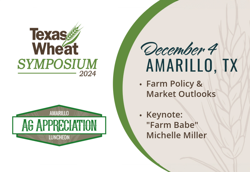 Texas Wheat Symposium 2024 │ December 4, 2024 - Amarillo, TX