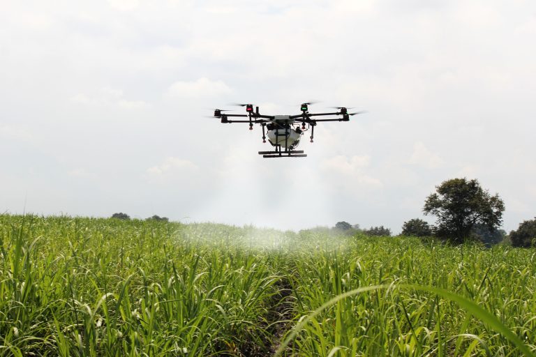A drone in action. Credit Herney Gomez.