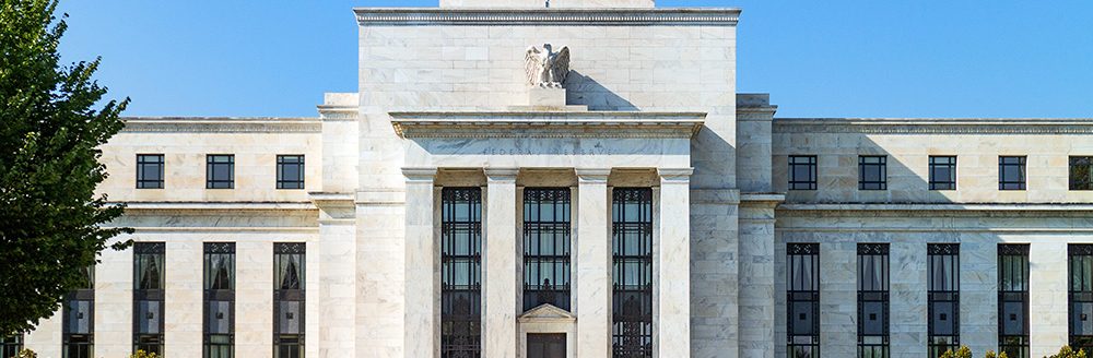 Federal reserve building, the headquarters of Federal reserve bank. Washington DC, USA. (Adobe Stock │ 241944992 - tanarch)