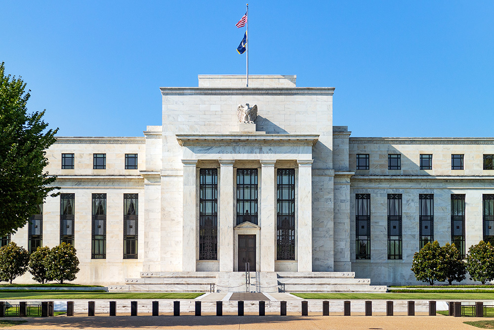 Federal reserve building, the headquarters of Federal reserve bank. Washington DC, USA. (Adobe Stock │ 241944992 - tanarch)