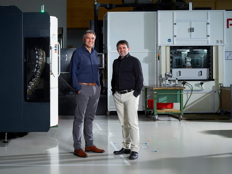 Sacha Hoffmann and Andree Groos, Managing Directors at Komet Austria GmbH