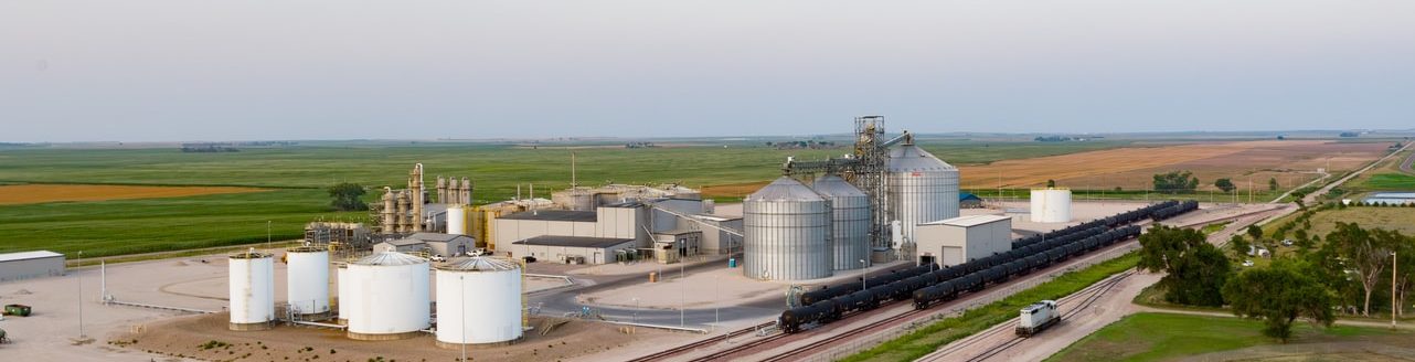 Mid America Agri Products/Wheatland’s ethanol plant in Madrid, Nebraska. (Courtesy photo.)