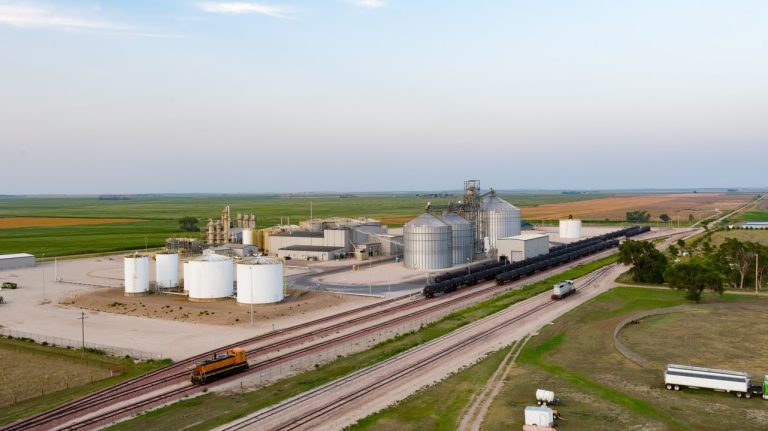 Mid America Agri Products/Wheatland’s ethanol plant in Madrid, Nebraska. (Courtesy photo.)