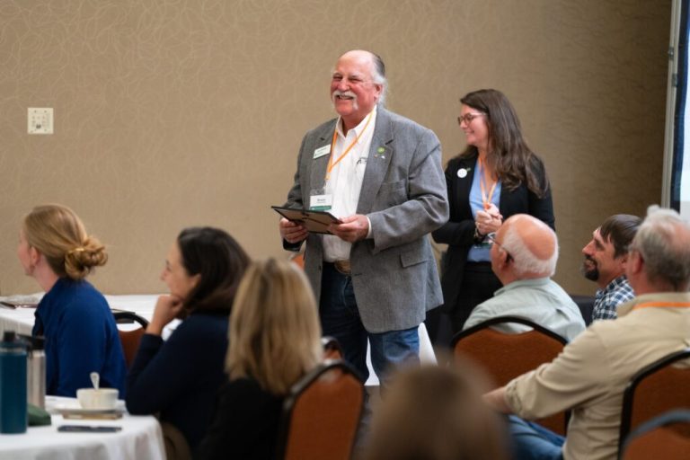 In 2024, Bruce Fickenscher was recognized with the CSU Office of Engagement and Extension Principles of Community award. (Colorado State University Extension)