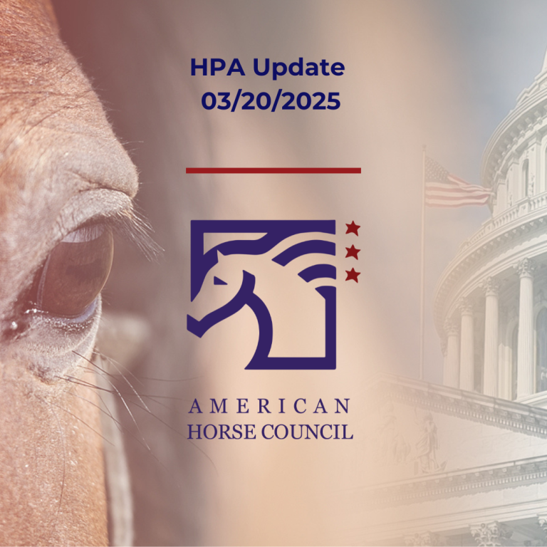 Courtesy of American Horse Council.