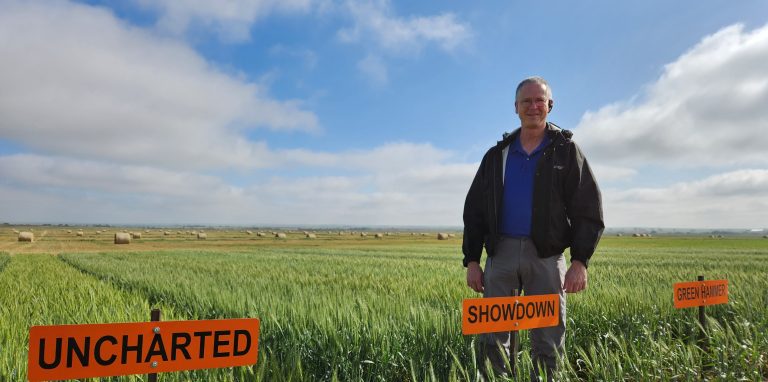Keeff Felty, past president of the National Association of Wheat Growers, and an Oklahoma farmer, remains optimistic about wheat’s potential. (Courtesy photo.)