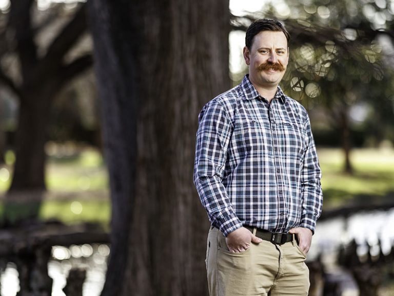 Mark Turner is the new wildlife specialist for OSU Extension and has a background in habitat management for game species. (Photo by Mitchell Alcala, OSU Agriculture)