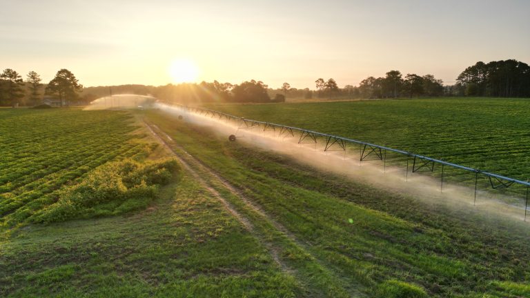An irrigation photo powered by propane. (Photo couttesy of Propane Education & Research Council.)