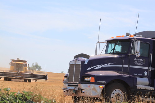Finishing up a field!