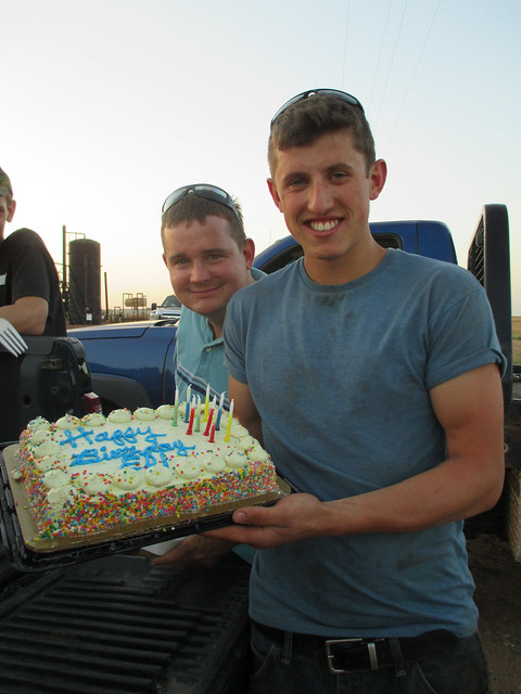 Celebrating Eds bday