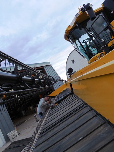 Brandon working on header