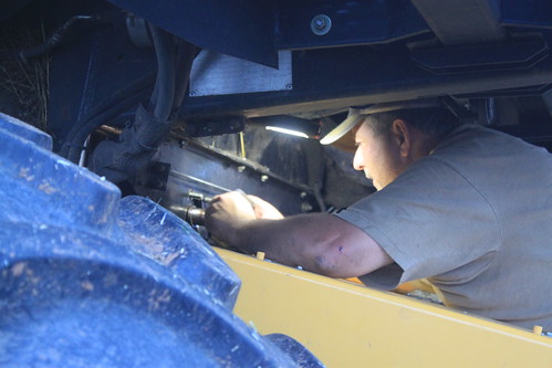 Fixing on the bearing.