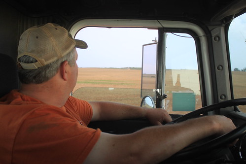 Dad, overlooking the action.