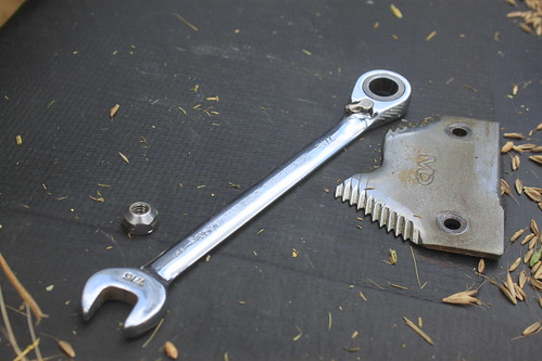 And we found a broken sickle too.