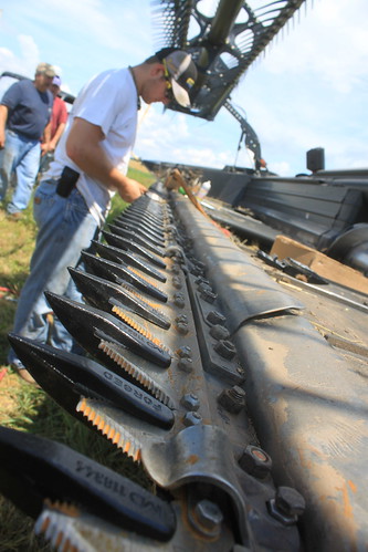 Almost finished putting new guards on