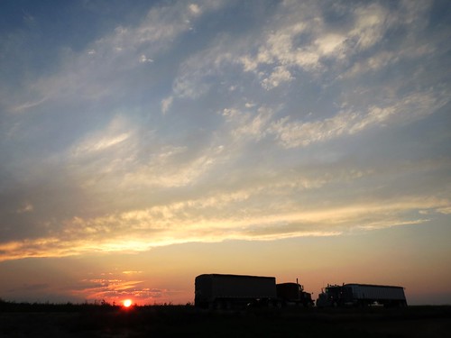 Z Crew: trucks lined up