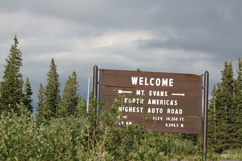 Got halfway to the top and realized we were almost out of gas...oops.