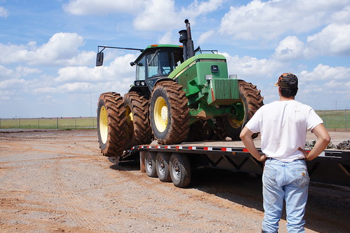 Emma: Pullin' out the oil trucks