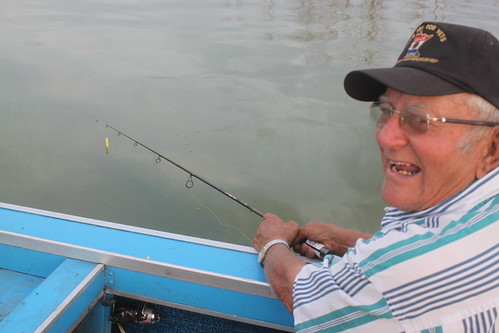 Grandpa Hiladore, casting out.