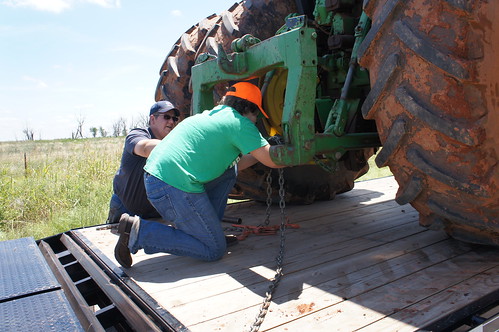 Emma: Pullin' out the oil trucks