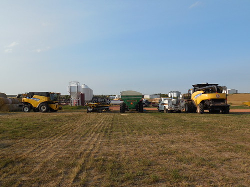 Equipment all lined up