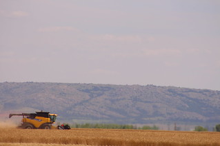 Finishing up a round.