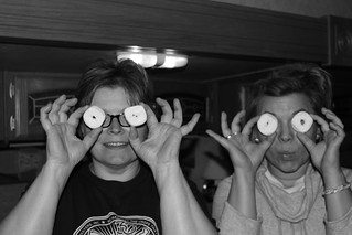 In case you didn't know, today (June 5th) is National Doughnut Day! We celebrated with a few little powdered ones.