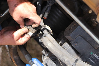 We had a wire rub through today that thankfully was a simple fix; just needed a connector end.