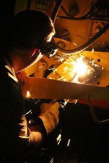 Some moonlighting welding work.