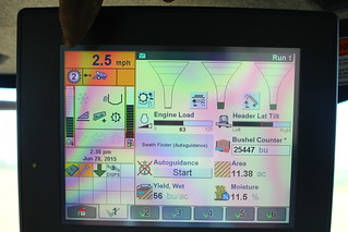 Stats (sorry for the glare).